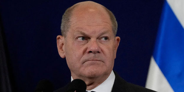 Almanya Başbakanı Scholz da İsrail'e diz çöktü! Ateşkes talebi bile doğru değilmiş