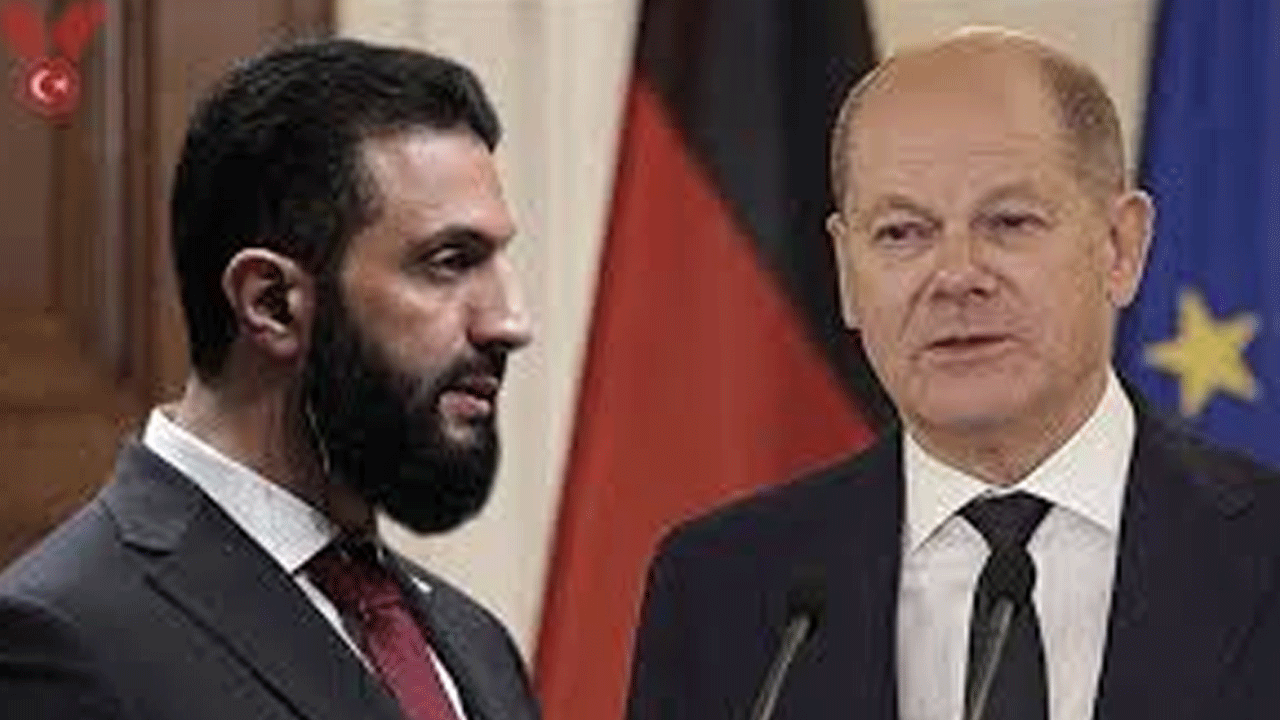 Almanya Başbakanı Scholz'dan Suriye lideri eş-Şara’ya tebrik telefonu!