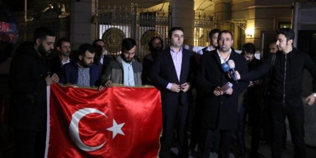 Almanya Başkonsolosluğu önünde protesto!