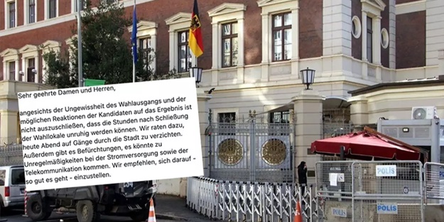 Almanya Başkonsolosluğundan provokatif paylaşım!