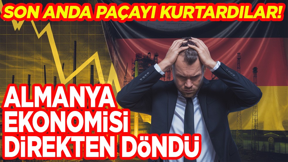Almanya ekonomisi direkten döndü