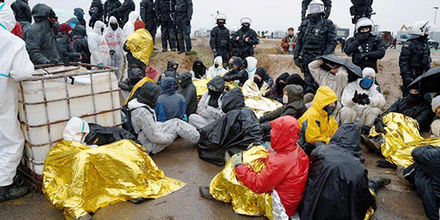 Almanya iklim aktivistlerini gözaltına aldı! Ortamlarda küresel iklim dersi verirsiniz