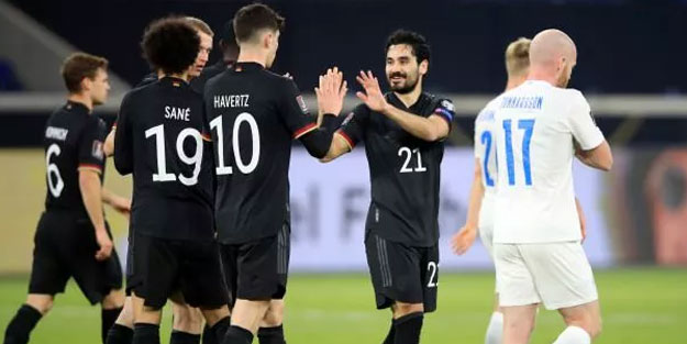 Almanya İzlanda'yı rahat geçti