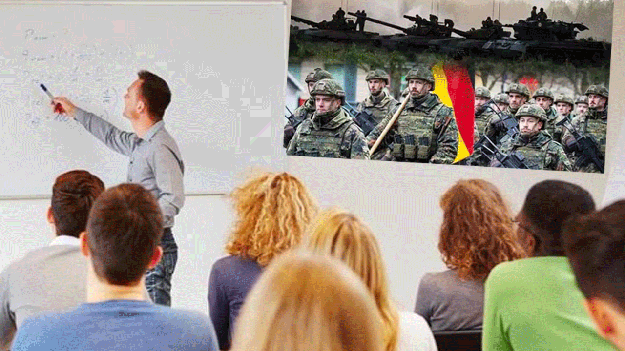 Almanya okullarda savaş dersine hazırlanıyor