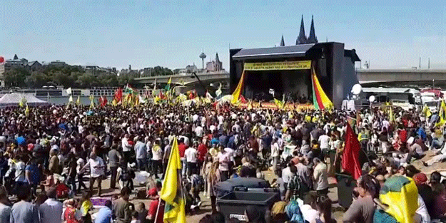 Almanya PKK'ya kucak açtı!