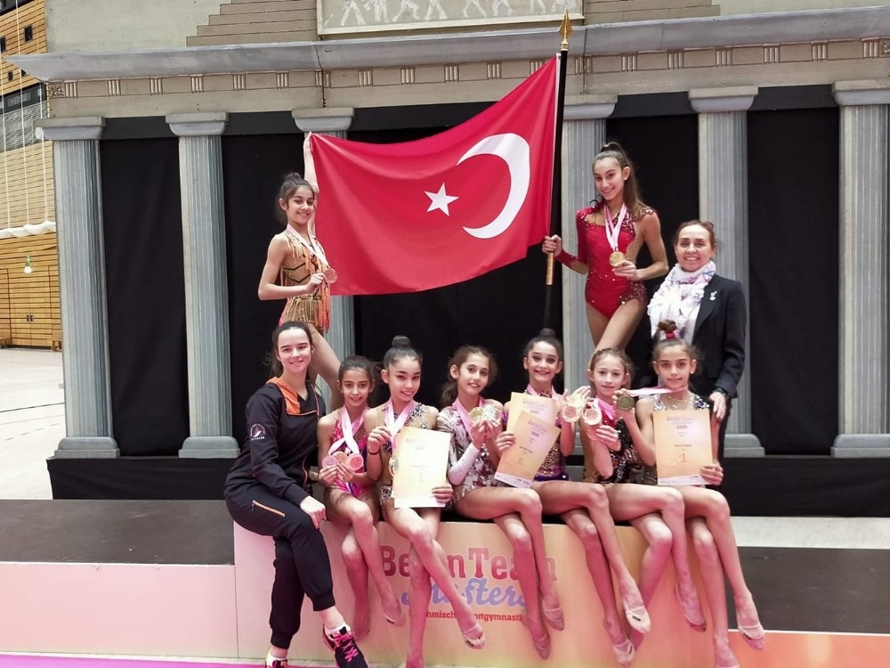 Almanya şampiyonları 7 birincilikle döndü 