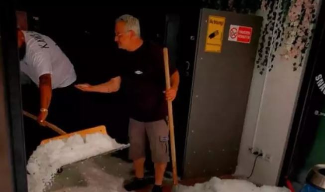 Almanya yazın ortasında kışı gördü