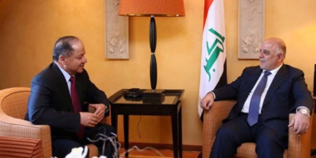 Almanya’da Barzani-İbadi görüşmesi
