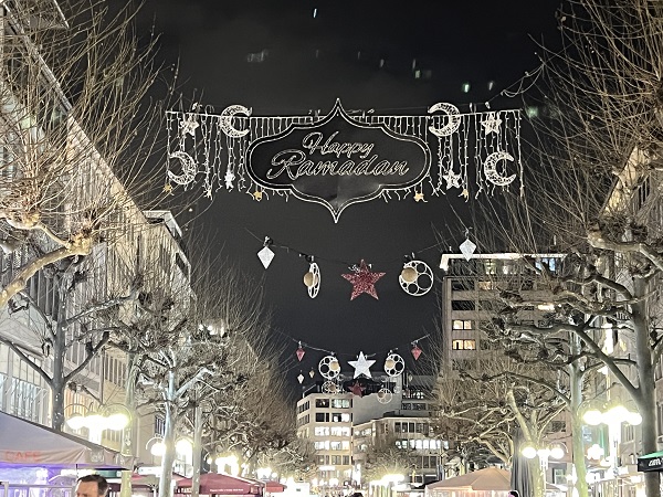 Almanya'da bir ilk yaşandı! Frankfurt Ramazan ayına hazır