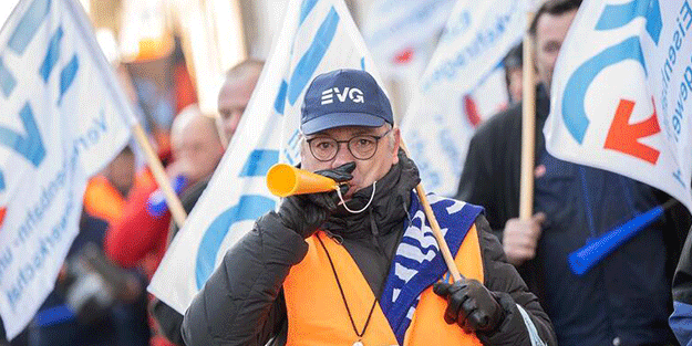 Almanya’da dev uyarı grevi