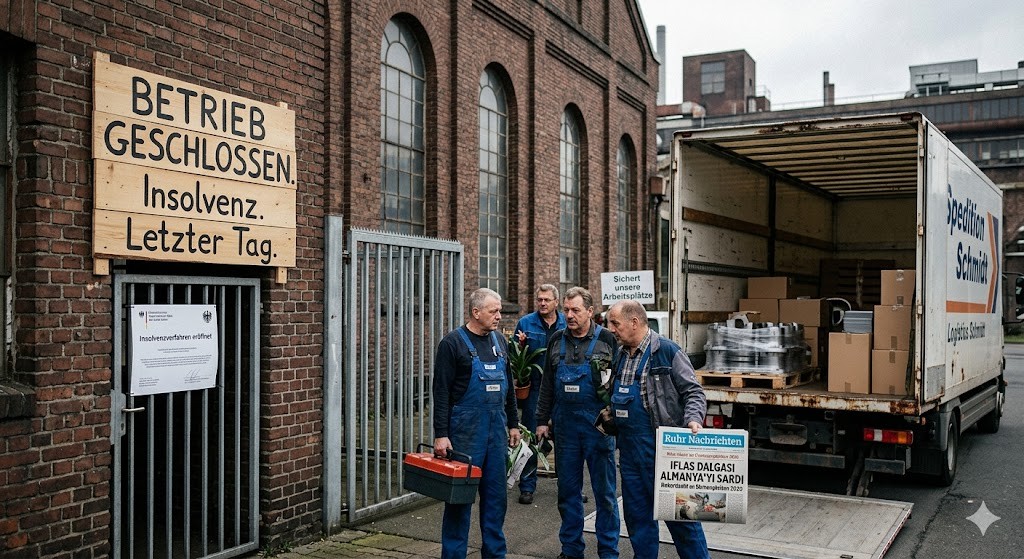 Almanya’da "İflas Dalgası" Dinmiyor: Şirket Kapanışları 11 Yılın Zirvesinde