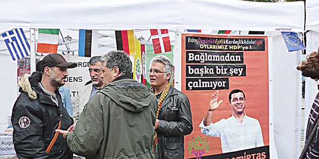 Almanya'da Nazi demokrasisi! PKK'ya geç Erdoğan'a dur