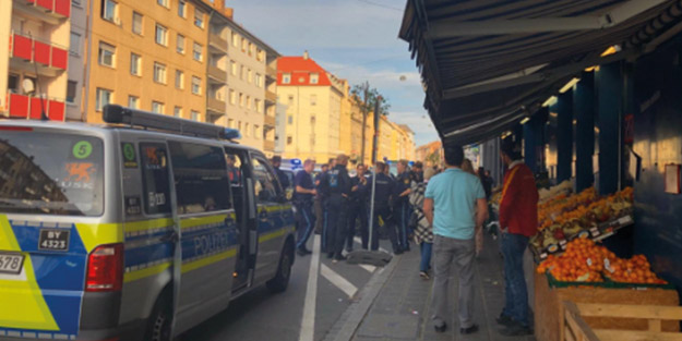 Almanya’da PKK’lı hainler Türk marketine saldırdı