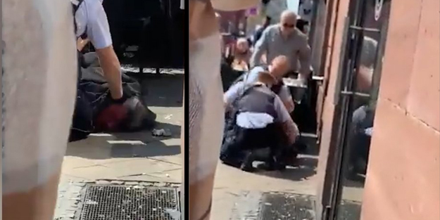 Almanya'da skandal olay! Polisin yumrukladığı kişi öldü