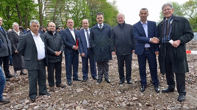 Almanya’da yeni cami projesinin temeli atıldı