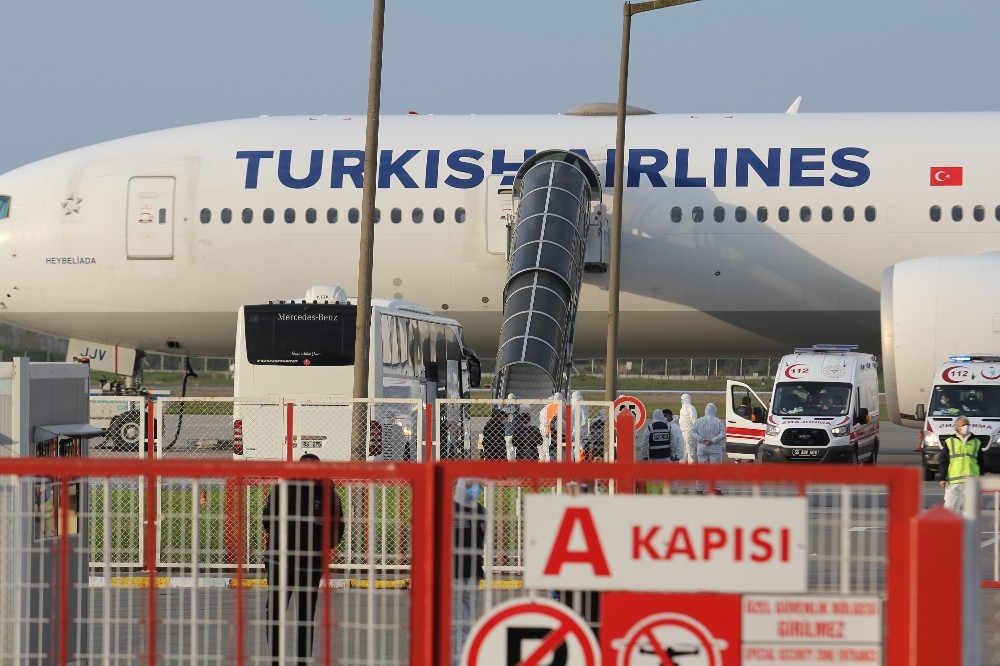 Almanya’dan 289 Türk vatandaşı Samsun’a getirildi 