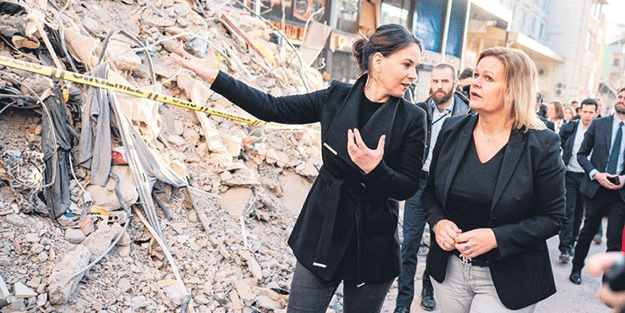 Almanya’dan deprem bölgesi ziyareti!