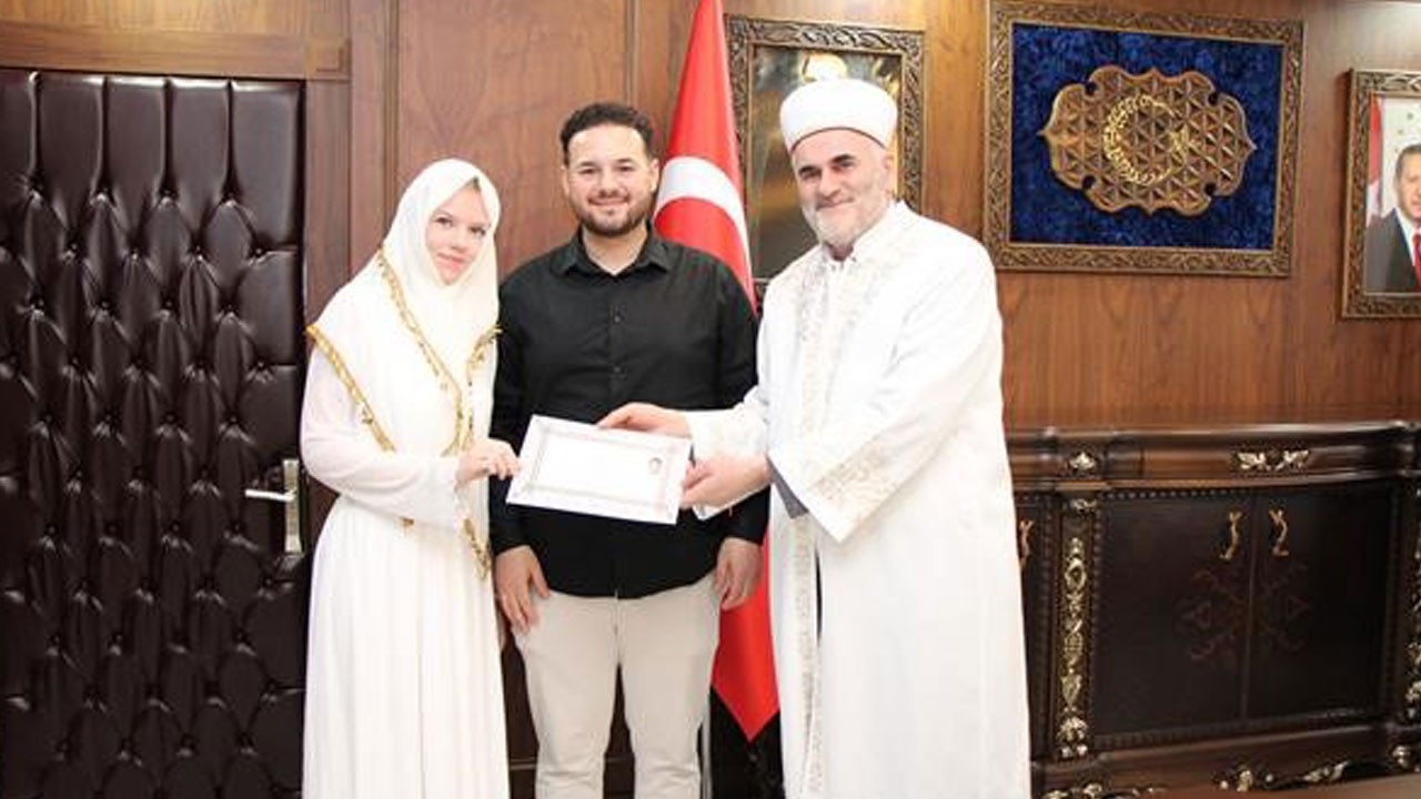 Almanya'dan geldi Amasya'da İslamla şereflendi