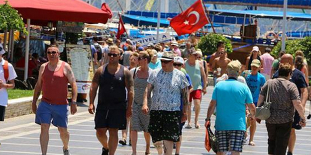 Almanya'dan gelen turist 4'e katlandı!