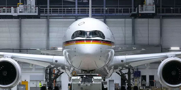 Almanya'dan savaş uçağı satın aldığına dair açıklama! Almanya A350-900 tipi uçak satın aldı!