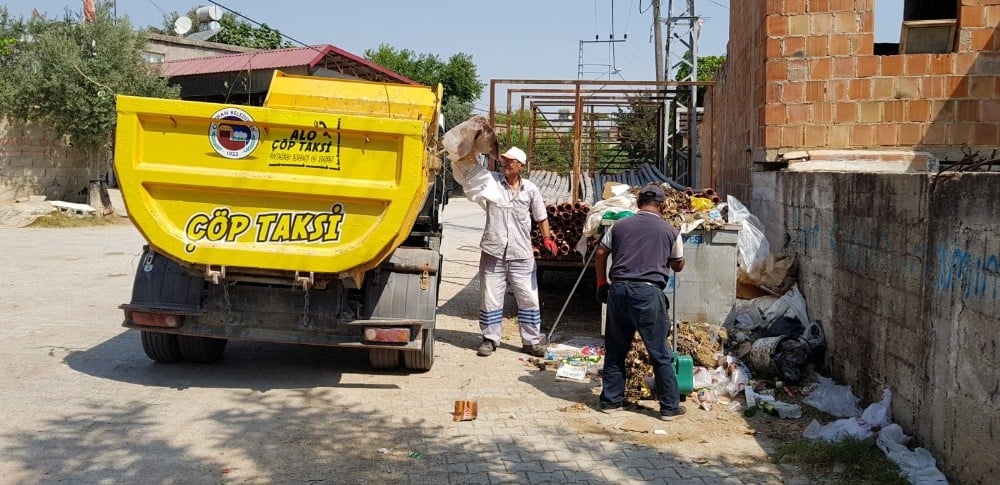“Alo çöp taksi” Ceyhanlıların hizmetinde 