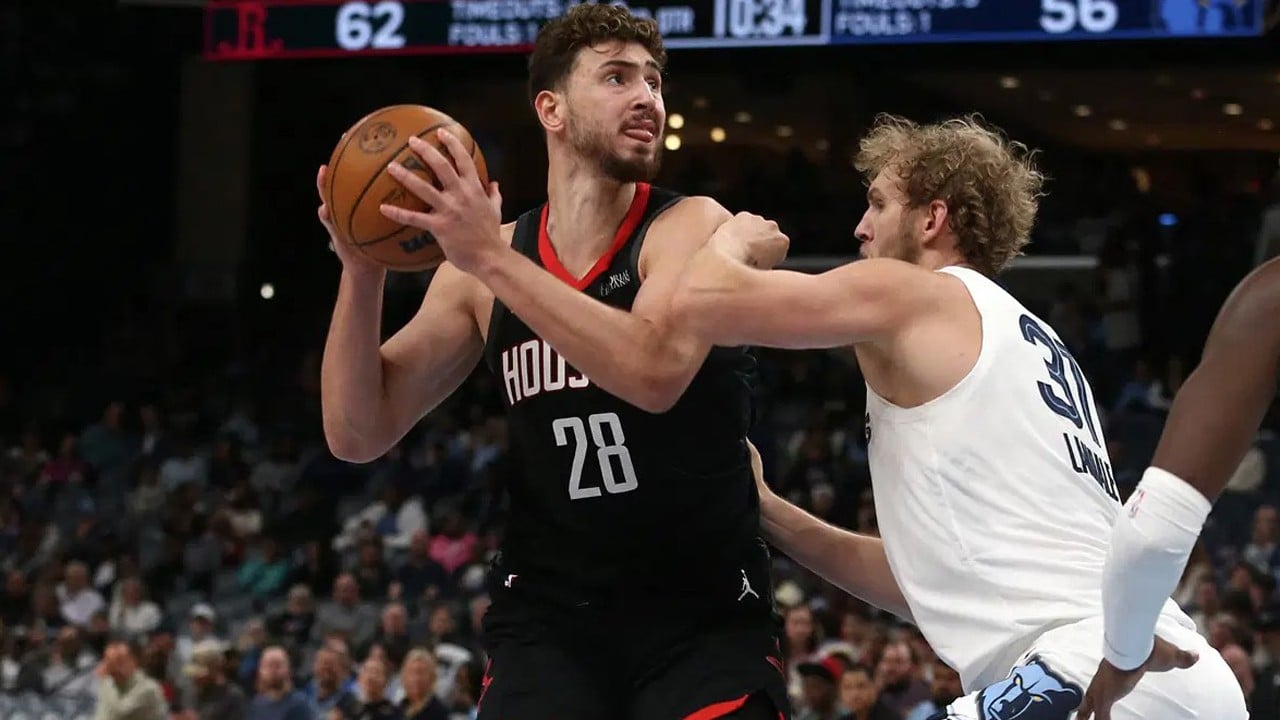 Alperen Şengün yine "double-double" yaptı, Rockets yine kazandı