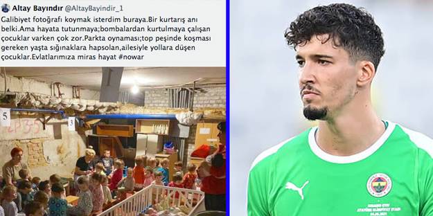 Altay Bayındır'dan anlamlı paylaşım