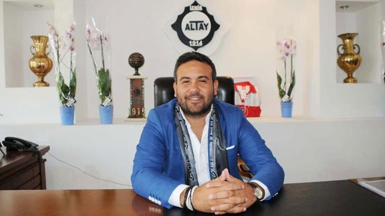 Altay Kulübü Başkanı Özgür Ekmekçioğlu: 