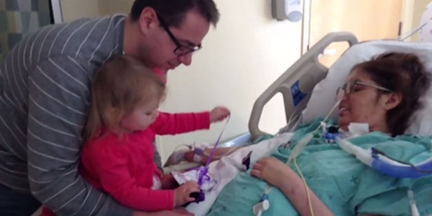 Altı gün boyunca akciğersiz yaşadı