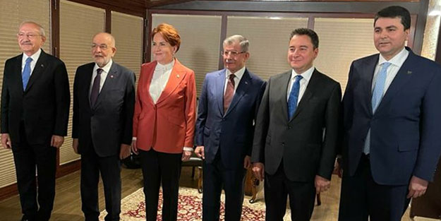 Altılı masanın vaadini ti'ye aldı! 