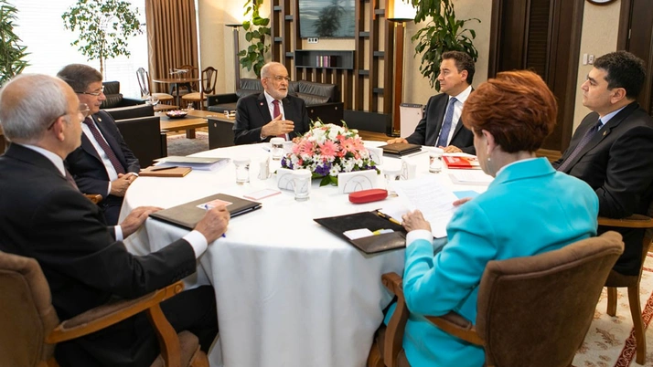 Altılı masayla ilgili bomba iddia! Belli oldu