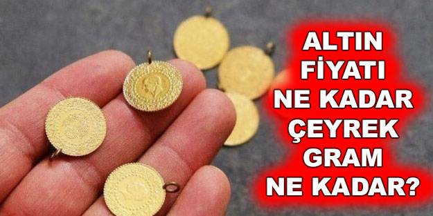 Altın fiyatları ne kadar oldu, canlı altın fiyatları bugün gram, çeyrek, cumhuriyet, yarım altın fiyatı: 31 Ocak 2022