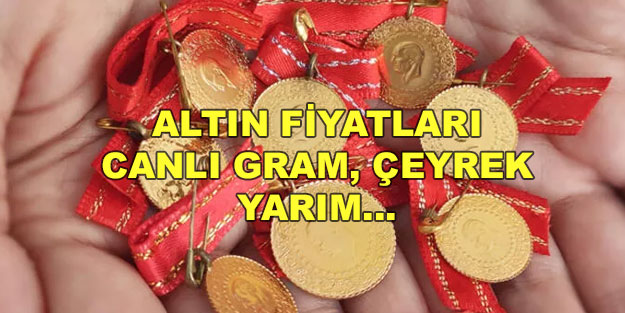 Altın fiyatları son dakika: Canlı altın fiyatı çeyrek altın gram altın ne kadar? 19 Haziran 2022!