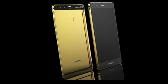 Altın kaplama Huawei P9 satışa sunuldu