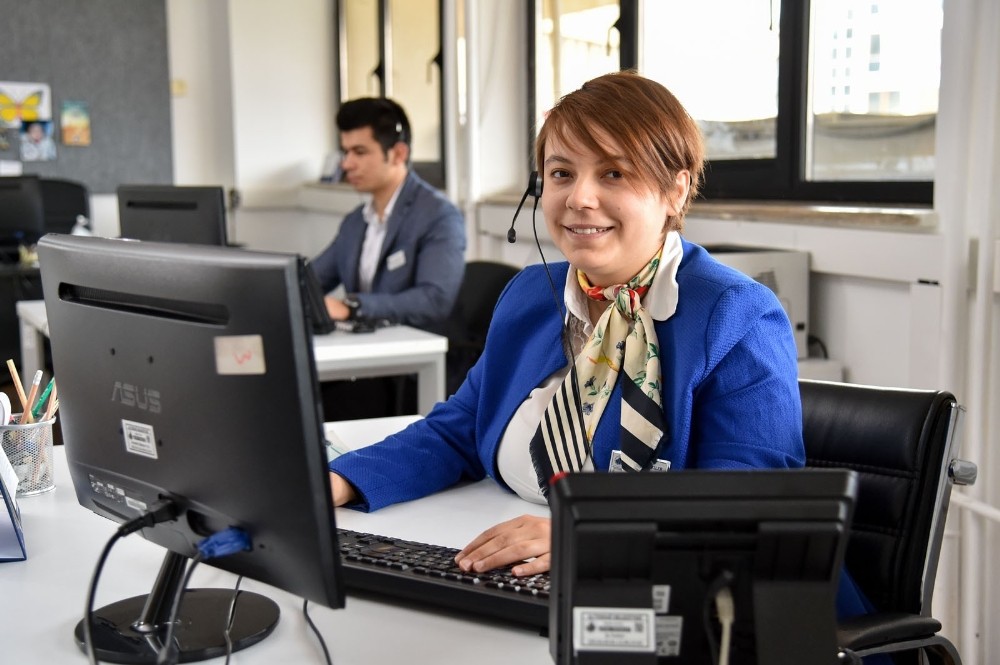 Altındağ Belediyesi’nde işlemlere korona önlemi 