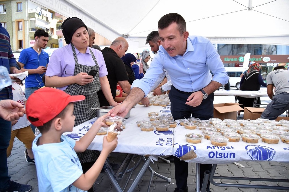 Altındağ’da aşure bereketi 