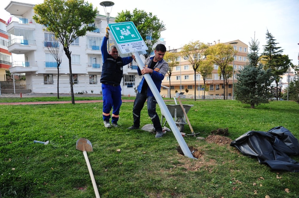 Altındağ’da karekodlu acil durum toplanma alanları 