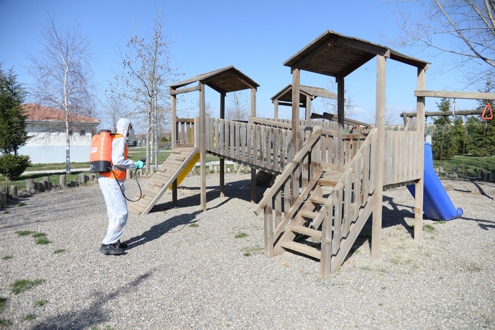 Altındağ’da parklara yoğun bakım 
