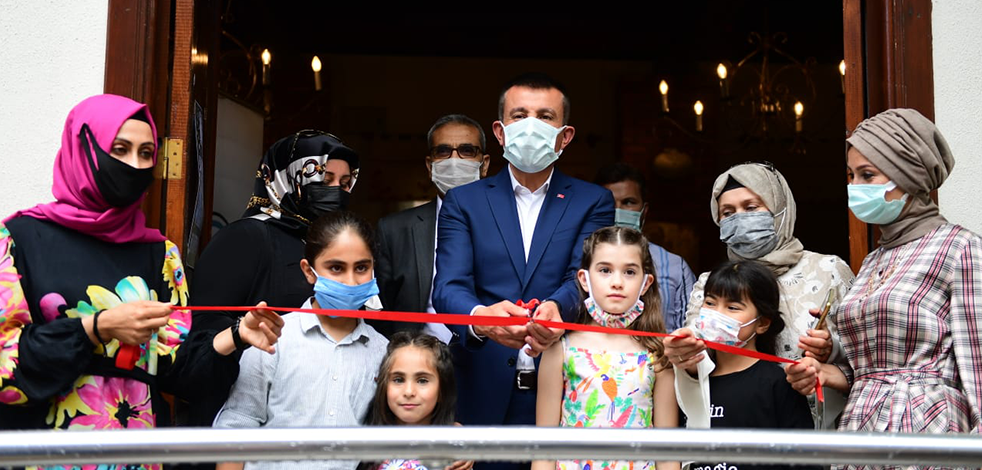 Altındağ’daki Sanat Sokağından geri dönüşüm sergisi