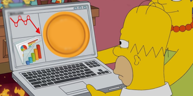 Altını, doları, Bitcoin'i olanlar dikkat! Simpsonlar bu kez yatırım tahmini yaptı: 2024'te...