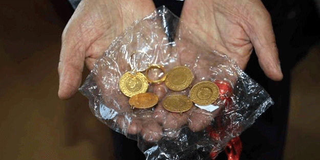 Altınları kurtarma operasyonu! Sakladıkları yer olay oldu