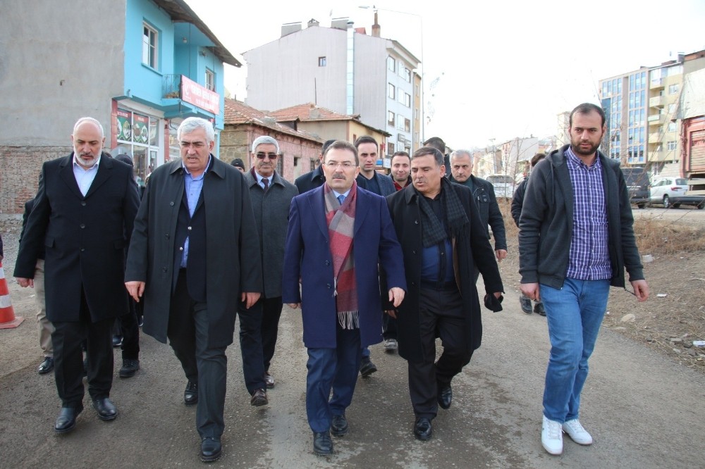 Altınok ve Öz Oltu’da nezaket ziyaretinde bulundular 