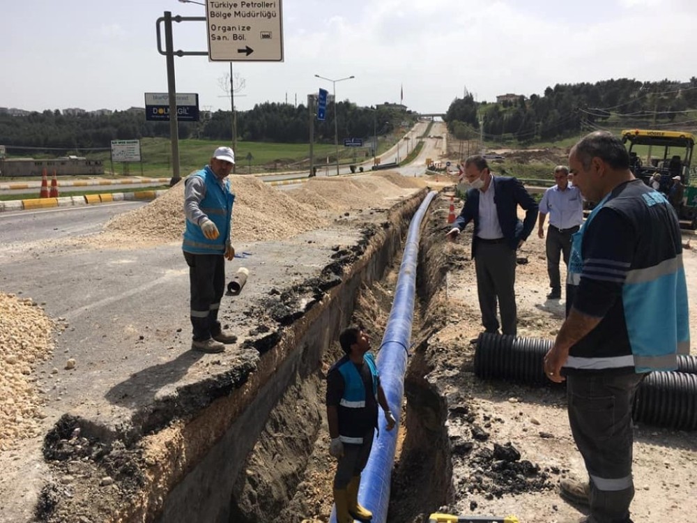 Altınşehir Mahallesinin içme suyu hattı yenilendi 