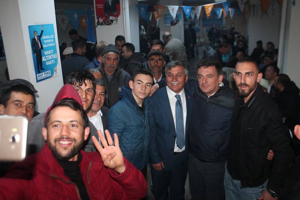 Altıntaş’ta AK Parti Adayı Arif Teke en yakın rakibine yüzde 8 fark attı 