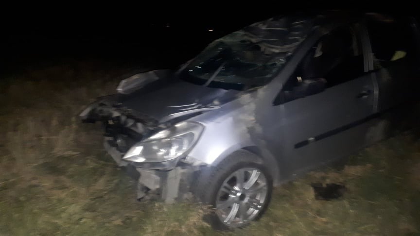 Altıntaş’ta trafik kazası: 2 yaralı 