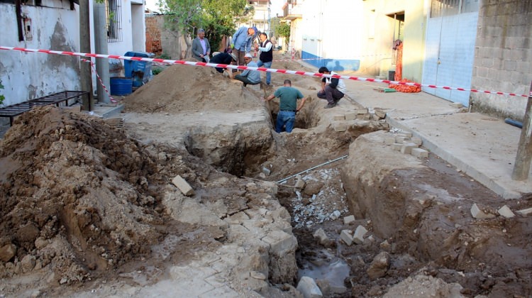 Altyapı çalışmasında bakın ne bulundu...