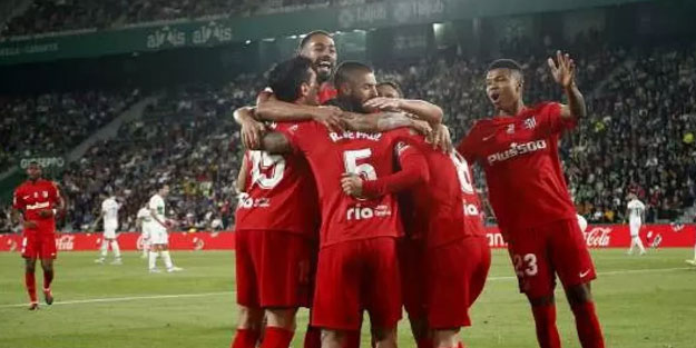 A.Madrid, deplasmanda Elche'yi yendi