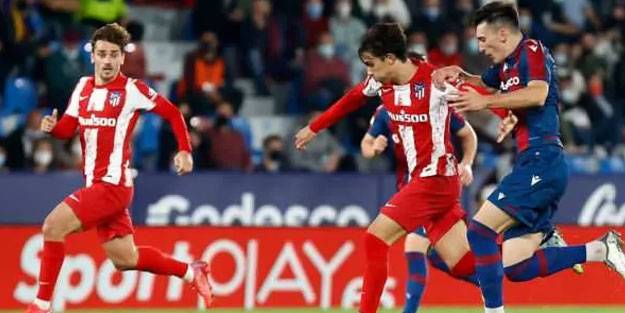 A.Madrid ile Levante puanları paylaştı