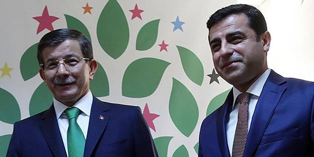 ‘Aman aramız bozulmasın’ Davutoğlu cephesinde Demirtaş telaşı!