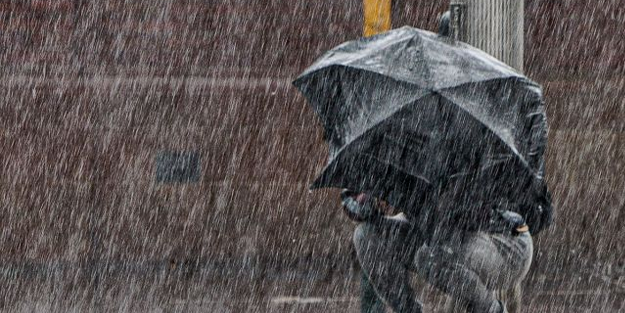 Aman dikkat: Şemsiyesiz çıkmayın!